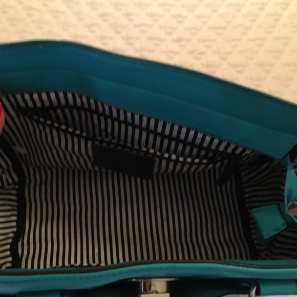 Teal Tote Bag by Charming Charlie - Picture 4 of 4